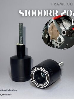 กันล้มข้าง S1000RR 2020 UP Frame Sliders แบร์นMarina(65) สีดำ