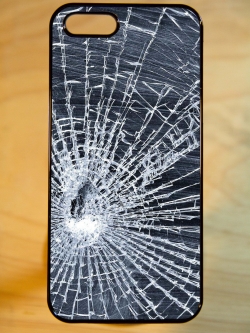 เคสสั่งทำ - ลายกระจกแตก