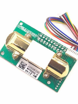 เซนเซอร์ตรวจวัดก๊าซคาร์บอนไดออกไซด์ ช่วง 0-5000 PPM (MH-Z14A CO2 NDIR Gas Sensor)