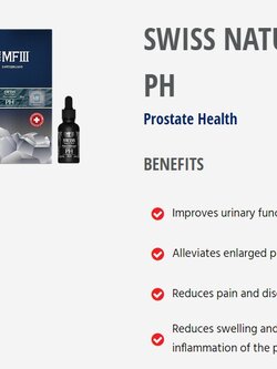 SWISS NATURO PH Prostate Health เพื่อการดูแลต่อมลูกหมาก