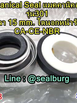 Mechanical Seal แมคคานิคอล ซีล : รุ่น301 : 15-30 CA-CE-NBR