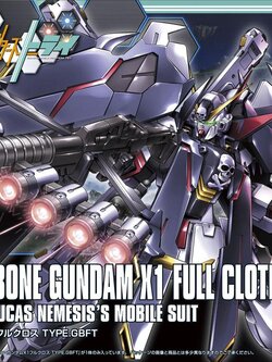 Crossbone Gundam X1 Full Cloth TYPE.GBFT (HGBF)