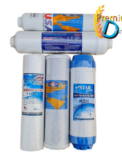 ชุดไส้กรองเครื่องกรองน้ำดื่ม รุ่น 5 ขั้นตอน เกรดA