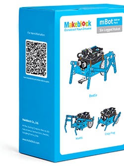 สินค้าพรีออเดอร์ ชุดอุปกรณ์เสริม Mbot Add-On Pack – Six-Legged Robot