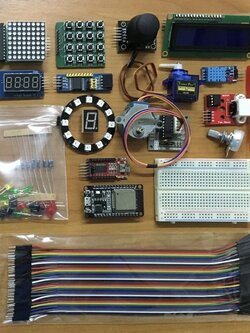 AppSoftTech ชุดทดลองESP32 สำหรับเรียนรู้ MicroPython จากAppSoftTech แบบไม่รวมหนังสือคู่มือฯ