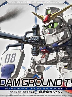 SD Gundam Cross Silhouette Gundam Ground Type