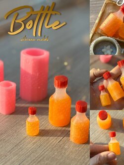 รวมแม่พิมพ์ ขวดน้ำ ขวดน้ำอบสงกรานต์ 3ไซส์