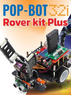 ชุดหุ่นยนต์เขียนโปรแกรม POP-BOT32i Rover Kit PLUS Rover Kit PLUS