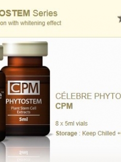 PHYTOSTEM CPM Celebre Plant Stem Cell Extracts 400MG (Whitening) 5ml Vegetal - Anti-aging benefits, Skin Brightness and Elasticity