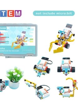 ชุดประกอบตัวต่อ Nezha Inventor's Kit for Micro:bit (***ไม่รวมแผง Micro:bit ***) Nezha Inventor's Kit