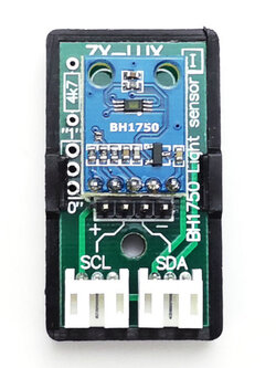 ZX-LUX แผงวงจรวัดค่าแสง ติดตั้งตัวตรวจจับแสงเบอร์ BH1750 เพื่อใช้ตรวจจับและวัดค่าความเข้มแสง