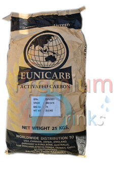 สารกรองคาร์บอนยี่ห้อ EUNI CARB ID800 50 ลิตร