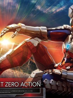 Figure-rise Standard Ultraman Suit Zero -Action- (Plastic model)