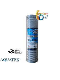 ไส้กรอง Carbon 10นิ้ว (คาร์บอน) ยี่ห้อAquatek silver