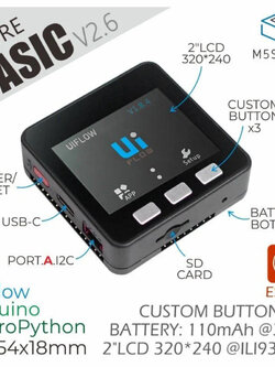 กล่องสมองกลเพื่องาน IoT รุ่น M5Stack Core Basic