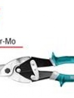 กรรไกรตัดสังกะสีปากตรง ขนาด 10" (250mm) รุ่นงานหนัก TOTAL รหัส THT-522102