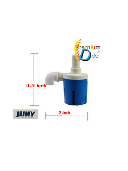 ลูกลอยตัดน้ำเต็ม แนวดิ่ง 4หุน ยี่ห้อ JUNY