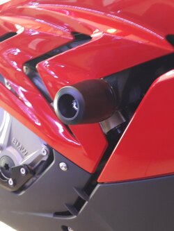 กันล้มข้าง S1000RR 2015-19 Frame Sliders แบร์นMothracing กันล้มผลิตจากอลูมิเนียมนำเข้า เกรด6061T651 และPOM ติดตั้งง่าย(65) สีดำ