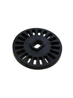 จาน Encoder ขนาด 20 ช่อง สำหรับนับความเร็วรอบมอเตอร์ วัดระยะทาง Motor Wheel Speed Encoder Disc 20 Holes