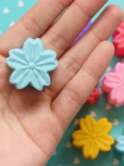 พิมพ์ขนม ซากุระ 3 cm บรรจุ 12ชิ้น/แพ็ค B728