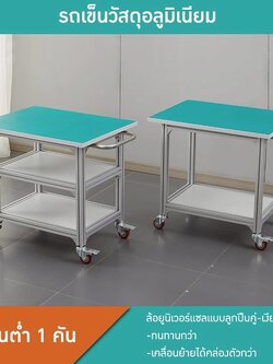 โต๊ะป้องกันไฟฟ้าสถิตและโต๊ะสแตนเลสแบบมีล้อ รุ่น TTB