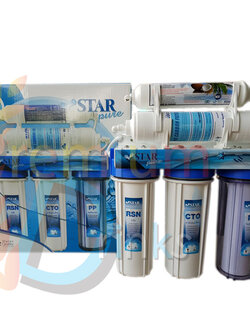 เครื่องกรองน้ำ5ขั้นตอน ยี่ห้อStarPure(กระบอกแรกใส)