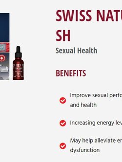 SWISS NATURO SH Sexual Health ฟื้นฟูสุขภาพทางเพศทั้งชายและหญิง