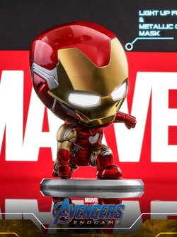 COSB596 - Avengers: Endgame - Iron Man Mark LXXXV (Landing Version) Cosbaby (S) Bobble-Head [Marvel Mini Light Box included]