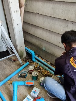 งานติดตั้ง ถังไฟเบอร์กรองน้ำใช้ ขนาดจุสารกรอง100ลิตร 2 ใบ+พร้อมหัวจ่ายระบบออโต้+ชุดถังล้างสารเรซิ่นด้วยระบบเกลือ