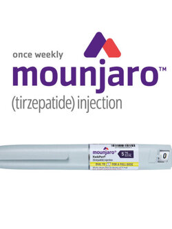 Mounjaro (สินค้าจากUSA.) Tirzepatide ปากกาลดน้ำหนักแบบฉีดสัปดาห์ละ 1 ครั้ง ตัวช่วยลดน้ำหนัก ควบคุมความหิว