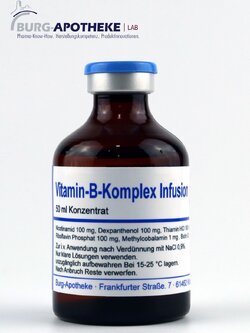 B COMPLEX INFUSION VITAMIN 50 ml. GERMANY