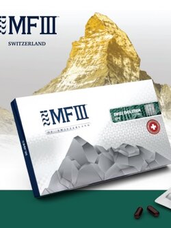 MF3 SWISS EVOLUTION VPE. Your ultimate skin shield elixir.