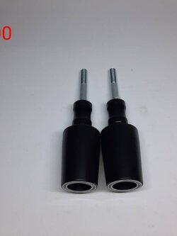 กันล้มข้าง Z1000 แบร์นTigris กันล้มผลิตจากอลูมิเนียมนำเข้า เกรด6061T651 และPOM ติดตั้งง่าย(65) สีดำ