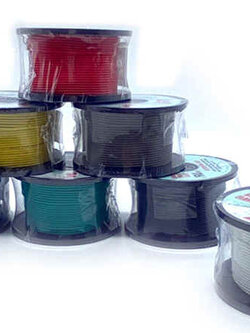 สายไฟอ่อน UL1007 เบอร์AWG-28 /ยาว 100FT (Standard Wire) AWG-28