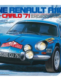 1/24 SCALE ALPINE RENAULT A110 MONTE-CARLO '71