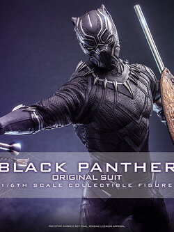MMS671 Black Panther (Original Suit) 1/6th Scale