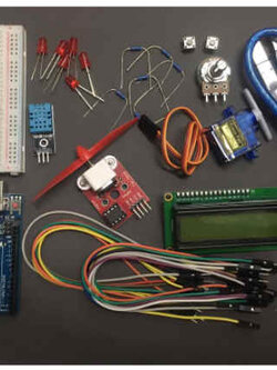 ชุดทดลองประกอบการเรียนคอร์ส Arduino Online "เริ่มต้นกับ Arduino ได้ ภายใน 5 นาที"
