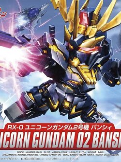 Unicorn Gundam 02 Banshee (SD)