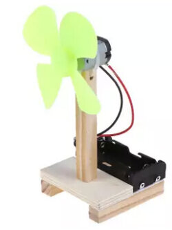 AppSoftTech ชุด DIY พัดลม ของเล่นแบบจำลองการทดลองฟิสิกส์วิทยาศาสตร์ประถมศึกษา ยอดนิยม