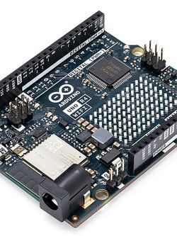 Official Arduino UNO R4 WiFi Board บอร์ดไมโครคอนโทรลเลอร์ UNO R4 WiFi บอร์ดแท้จากอิตาลี R4 WiFi Official