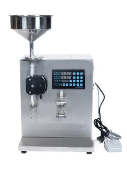 18348 เครื่องบรรจุน้ำยาทาเล็บ ลิปสติก และน้ำหอม เจล โลชั่น ระบบกึ่งอัตโนมัติ ZS-NP1