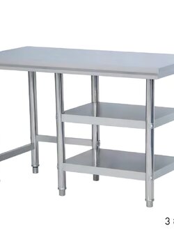 โต๊ะสแตนเลส stainless steel table 201 TB01 TB02 TB03