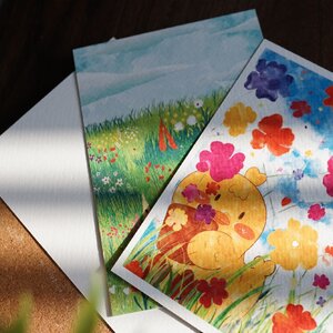รับพิมพ์กระดาษแคนวาส Texture Canvas