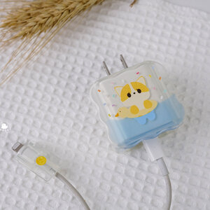 Case Adapter และ ที่ถนอมสายชาร์จ รับพิมพ์ สกรีนภาพตามสั่งได้