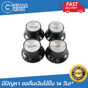ฝาครอบ โวลลุ่ม โทน Reflector Knobs สีดำ
