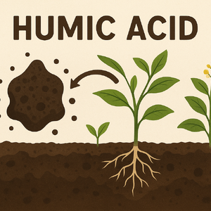 ฮิวมิกแอซิดเคมีเกษตรธรรมชาติที่ช่วยฟื้นดินเพิ่มพลังให้พืชเติบโตดีขึ้น