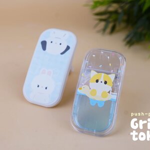 รับสกรีนตัวติดหลังมือถือตั้งได้ (Griptok Push-Pull)