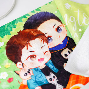 รับสกรีนผ้าขนหนู ผ้าขนหนูพิมพ์ลาย