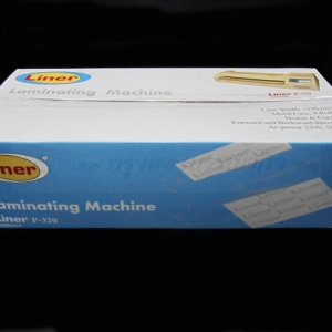 เครื่องเคลือบบัตร ยี่ห้อ Liner P-320 Laminator