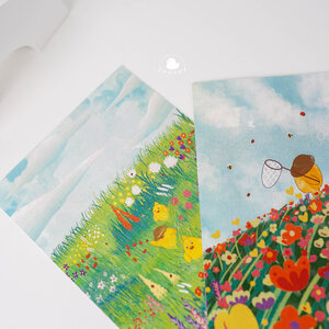 รับสกรีนกระดาษ Texture Canvas และ Eggshell